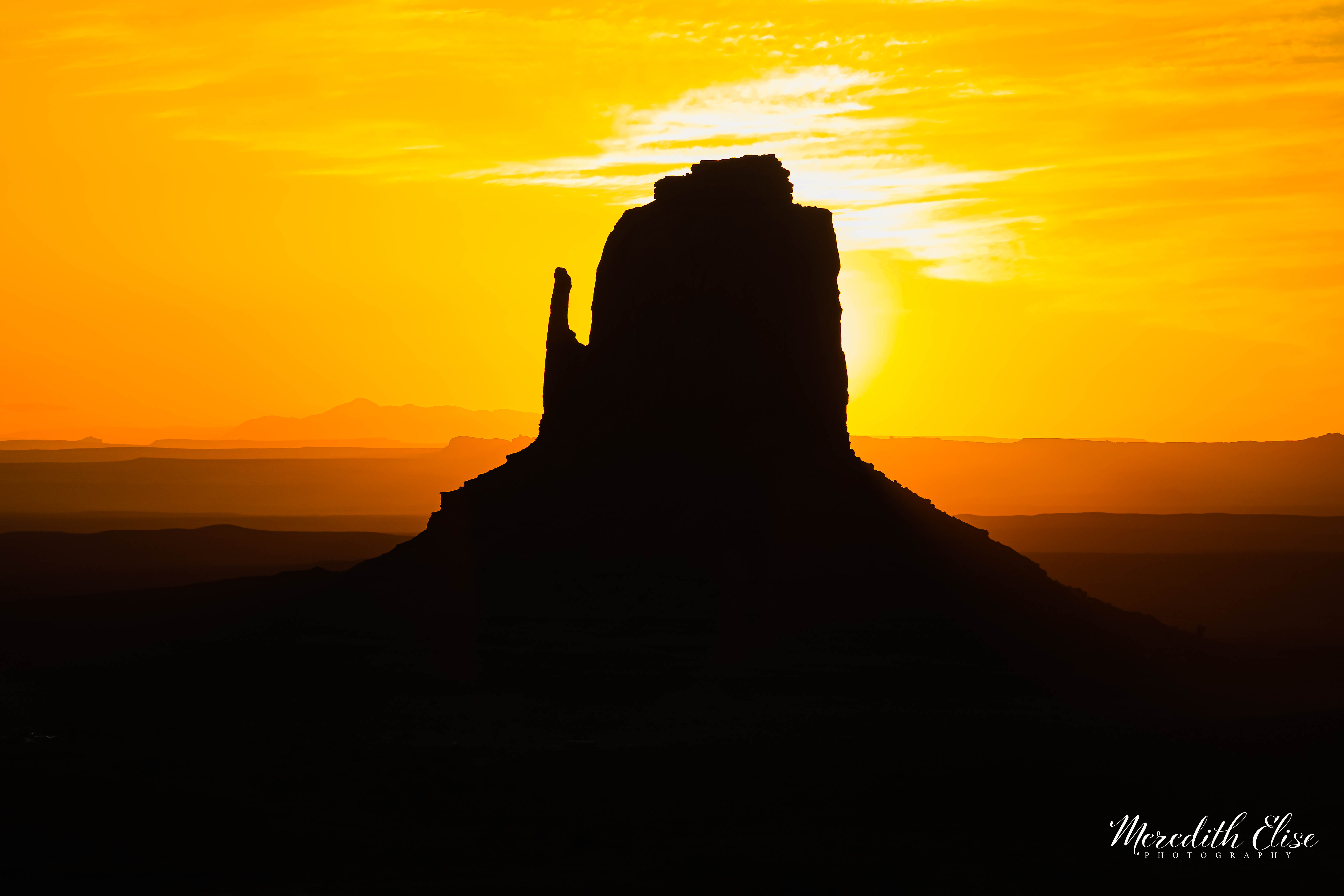East Mitten Sunrise Monument Valley