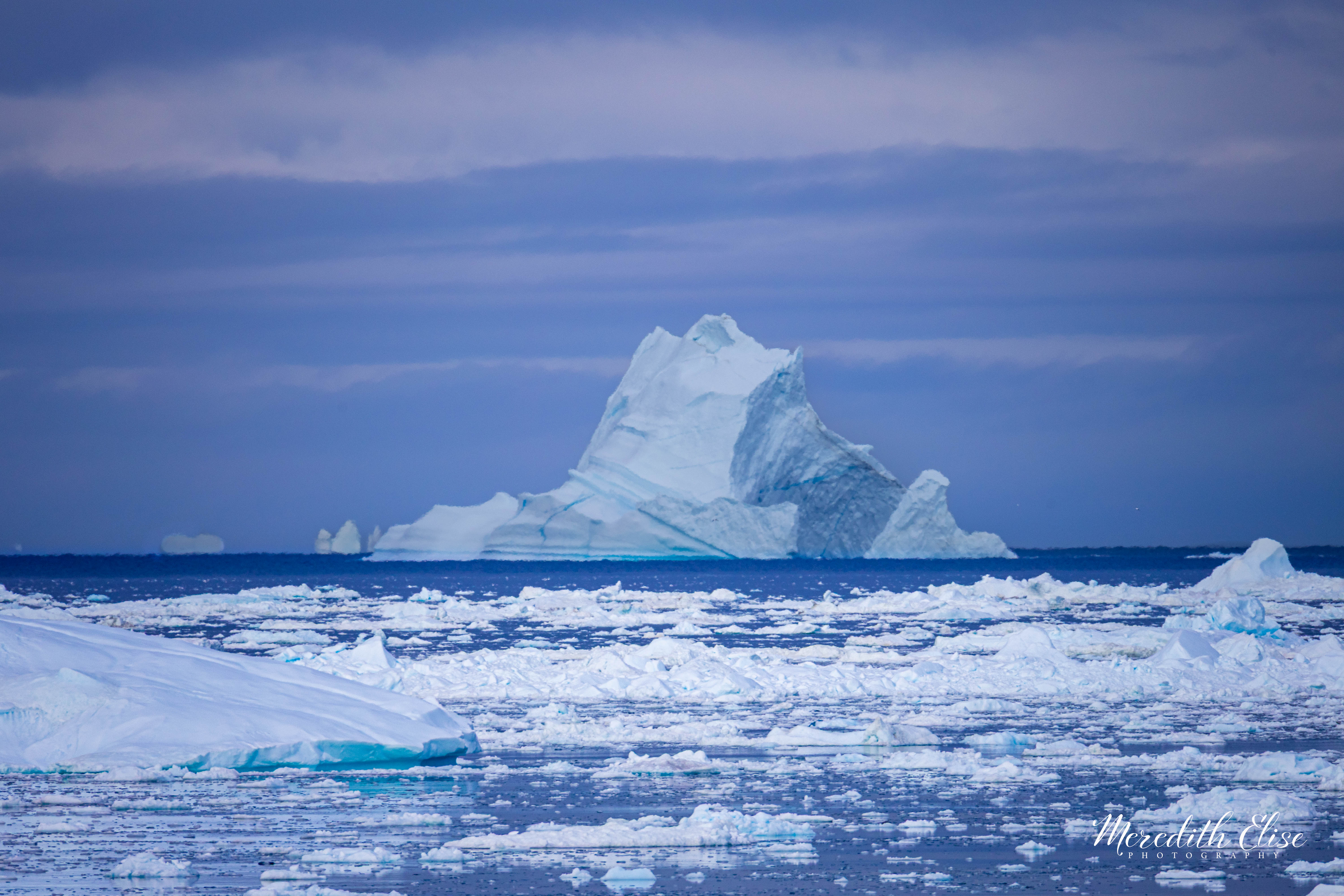 Iceberg and Bits Greenland